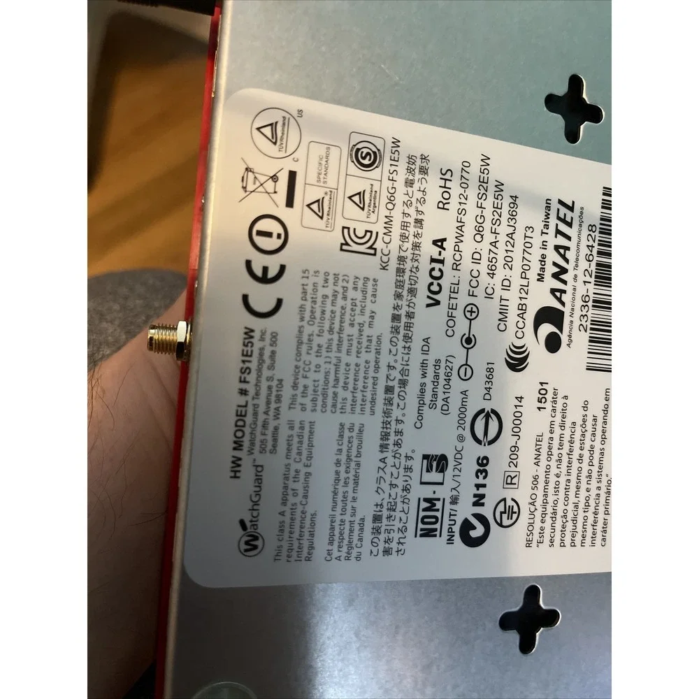 N/A watchguard fs1e5w